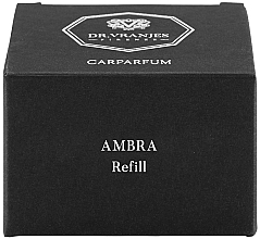 Fragrances, Perfumes, Cosmetics Dr. Vranjes Ambra Carparfum Refill - Car Air Freshener (refill)