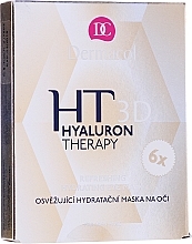 Fragrances, Perfumes, Cosmetics Eye Mask - Dermacol Hyaluron Therapy 3D Refreshing Eye Mask