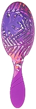 Hair Brush - Wet Brush Pro Detangler Neon Summer Tropics Purple — photo N32