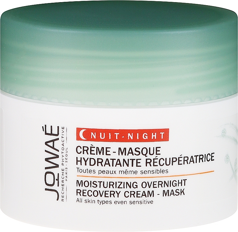 Face Cream-Mask - Jowae Moisturizing Overnight Recovery Cream-Mask — photo N1