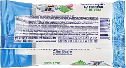 Family Wet Wipes, 26 pcs - Air Dream Family Aloe Vera — photo N7