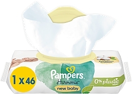 Fragrances, Perfumes, Cosmetics Baby Wet Wipes, 46 pcs - Pampers New Baby Harmonie Body Wipes