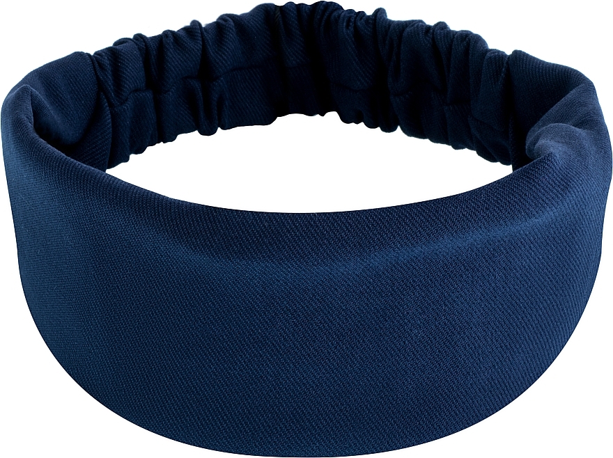 Denim Classic Headband, dark blue - MAKEUP Hair Accessories — photo N5