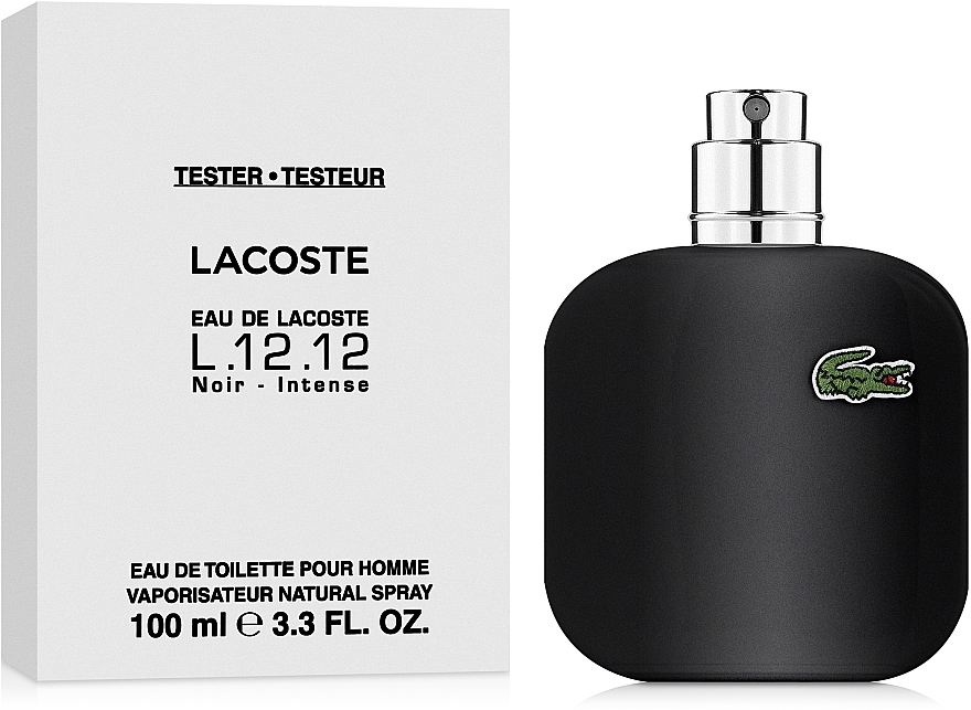 Lacoste Eau De L.12.12 Noir Intense - Eau de Toilette (tester without cap) — photo N5