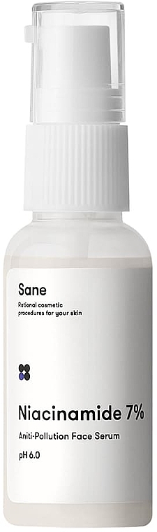 Anti-Toxins Face Serum with Niacinamide - Sane Niacinamide 7% Anti-pollution Face Serum — photo N1