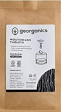 Mouthwash Tablets "Activated Charcoal" - Georganics Mouthwash Tablets Refill Pack Activated Charcoal (refill) — photo N4