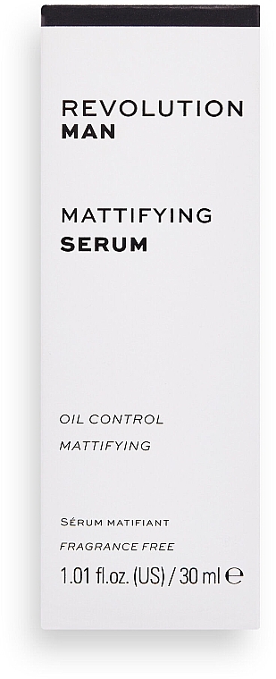 Mattifying Niacinamide Face Serum - Revolution Skincare Man Mattifying Niacinamide Serum — photo N14