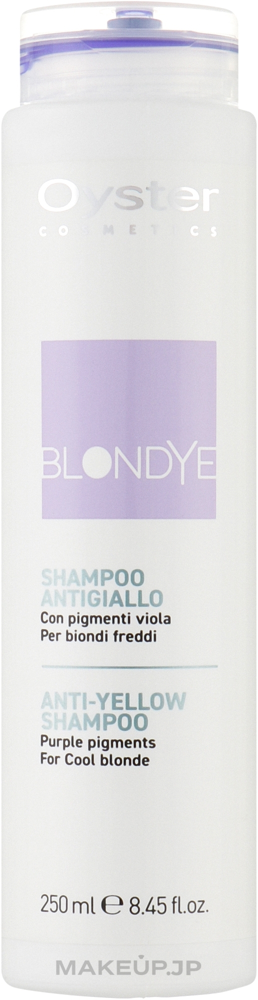 Anti-Yellow Shampoo - Oyster Cosmetics Blondye Anti-Yellow Shampoo — photo 250 ml