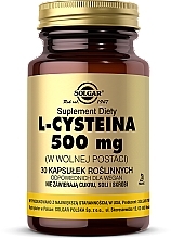 L-Cysteine, 500mg - Solgar L-Cysteine — photo N6