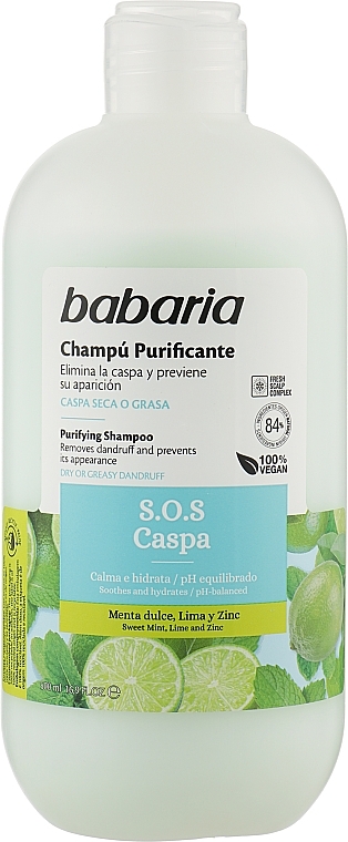 Anti-Dandruff Shampoo - Babaria S.O.S Caspa Shampoo — photo N1