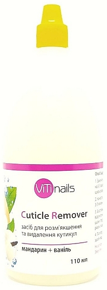 Cuticle Softener and Remover 'Mandarine + Vanilla' - ViTinails — photo N12