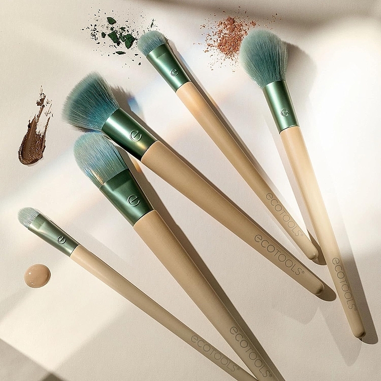 Makeup Brush Set - EcoTools Elements Collection Supernatural Face Kit — photo N7