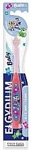 Baby Toothbrush, 0-2 years old, coral - Elgydium Baby Souple Soft — photo N1