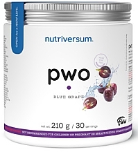 Fragrances, Perfumes, Cosmetics Grape Pre-Workout Complex - Nutriversum PWO