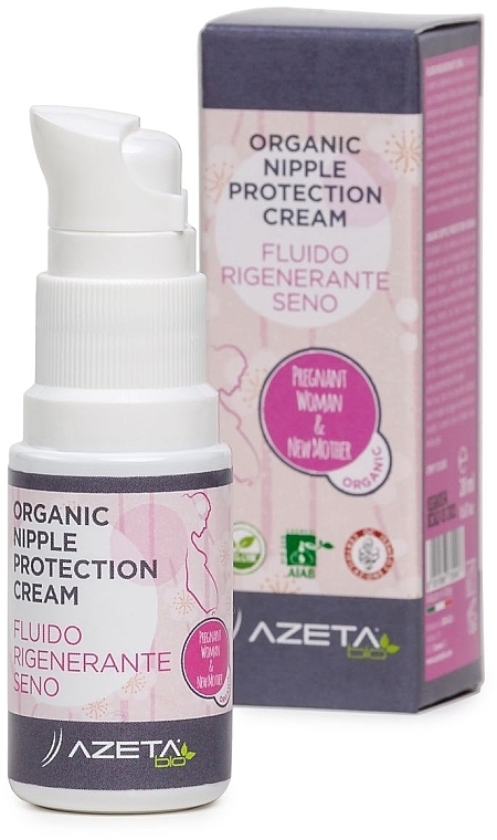 Organic Anti-Crack Nipple Protection Cream - Azeta Bio Organic Nipple Protection Cream — photo N5