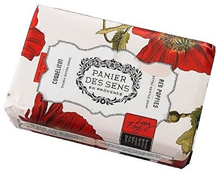 Soap - Panier Des Sens Natural Soap Red Poppies — photo N1