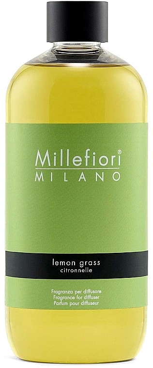 Fragrance Diffuser Refill - Millefiori Milano Natural Lemon Grass Diffuser Refill — photo N1
