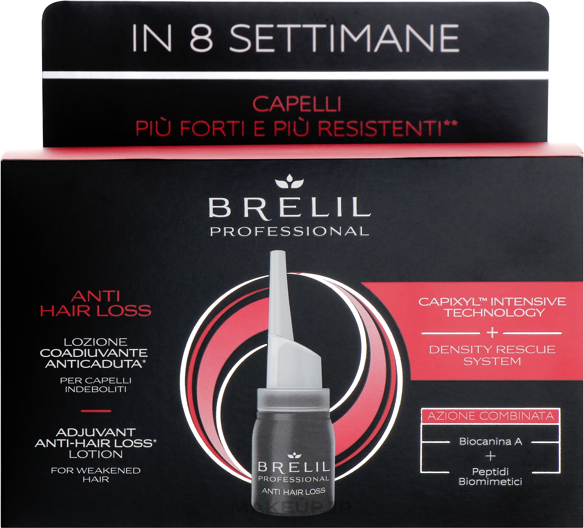 Anti Hair Loss Stem Cells & Capixil Ampoules - Brelil Anti Hair Loss — photo 10 x 6 ml