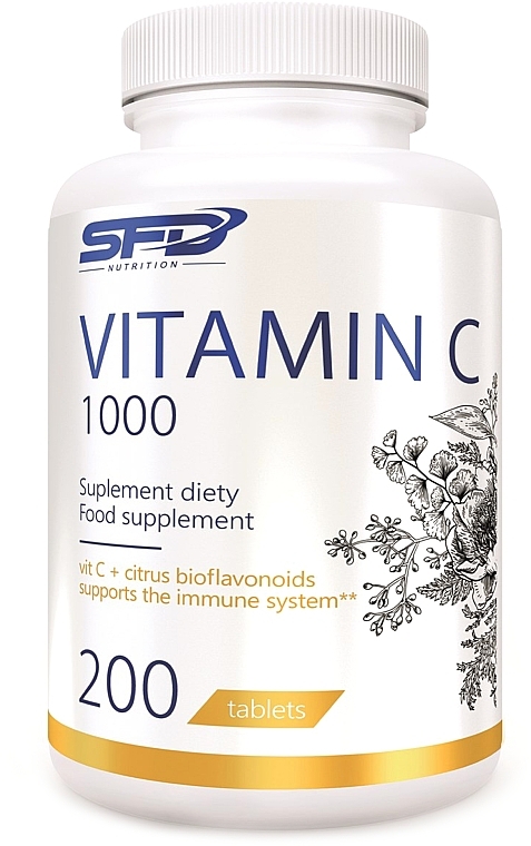 Vitamin C Dietary Supplement - SFD Nutrition Vitamin C 1000 — photo N1