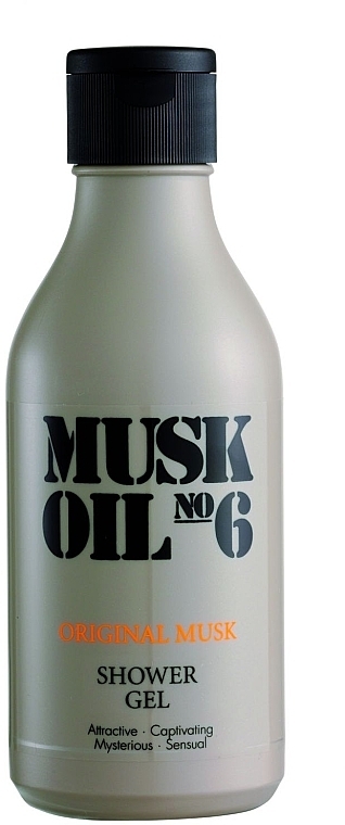 Shower Gel - Gosh Musk Oil No.6 Original Musk Shower Gel  — photo N1