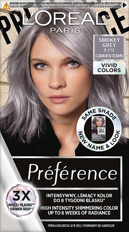 Hair Color - L'Oreal Paris Preference Vivid Colours — photo N1