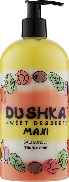 Shower Gel - Dushka Sweet Desserts Bali Sunset Maxi — photo N9