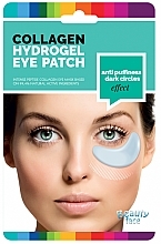 Anti Puffiness & Dark Circles Smoothing Collagen Eye Mask - Beauty Face Collagen Hydrogel Eye Mask — photo N1