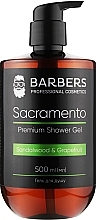 Shower Gel - Barbers Sacramento Premium Shower Gel — photo N3