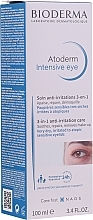 3-in-1 Eye Care - Bioderma Atoderm Intensive Eye — photo N3