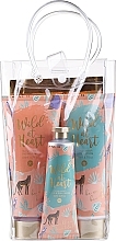 Fragrances, Perfumes, Cosmetics Set - Accentra Wild At Heart Set (sh/gel/200ml + b/lot/200ml + h/cr/60ml + pouch)