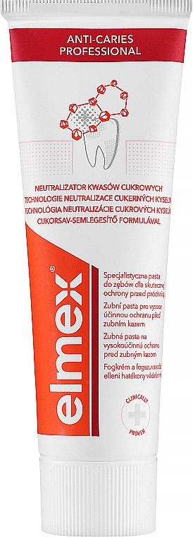 Set - Elmex Anti-Caries Professional Trio Toothpaste (toothpaste/3x75ml) — photo N2