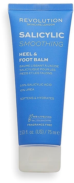Foot Balm - Revolution Skincare Salicylic Acid Smoothing Heel & Foot Balm — photo N2