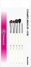 Makeup Brush Set, 5 pcs - Dermacol Master Brush Cosmetic Brush Set — photo N1