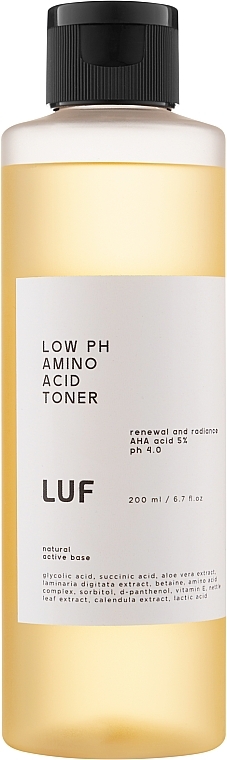 Mild Renewal & Radiance Glycolic Tonic with Amino Acids - Luff Face Tonic — photo N1