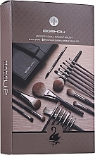 Makeup Brush Set, 21 pcs - Eigshow Black Swan Series — photo N1