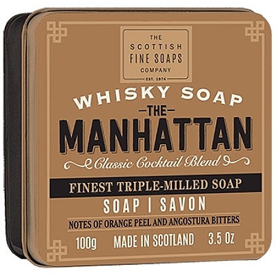 Soap - Scottish Fine Soaps The Manhattan Soap In A Tin — photo N2