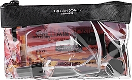 Cosmetic Bottle Set - Gillian Jones Cimi Transparent Check In Bag — photo N3