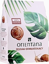 Fragrances, Perfumes, Cosmetics Set - Orientana Snail Slime Kit (f/cr/50ml + eye/cr/15ml + h/cr/7.5ml)