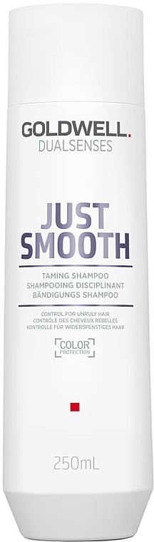 Unruly Hair Shampoo - Goldwell Dualsenses Just Smooth Taming Shampoo — photo N1