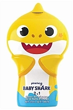 2-in-1 Shower Gel-Shampoo - Air-Val International Baby Shark Shower Gel & Shampoo 2D — photo N1