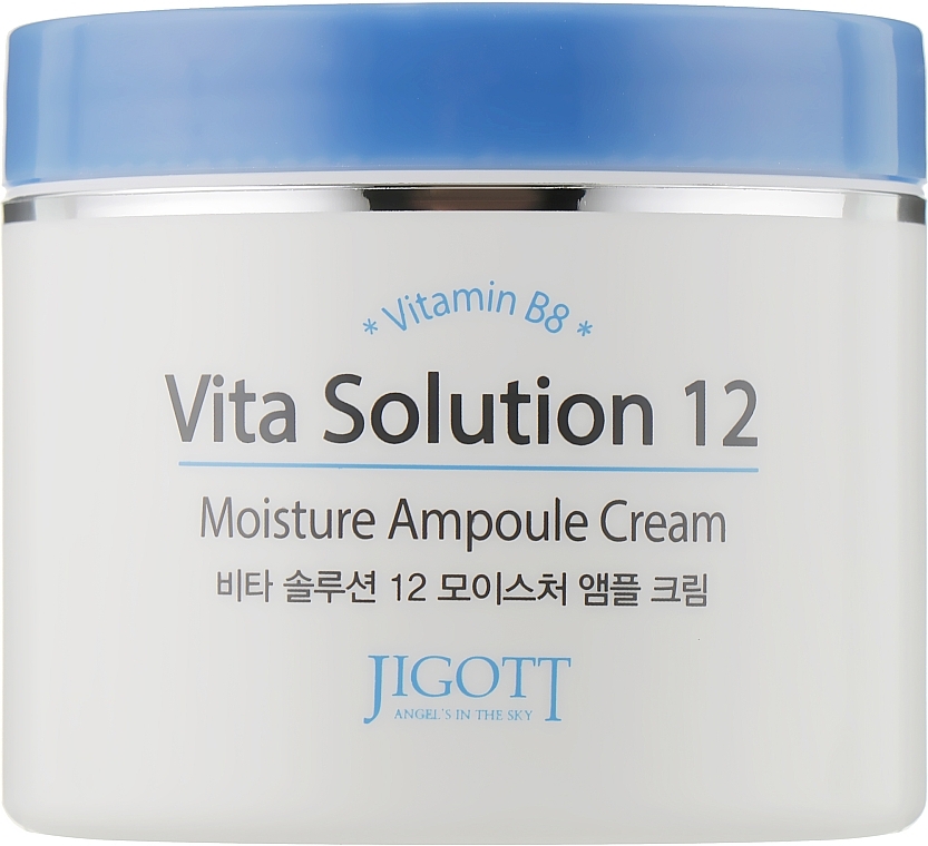 Facial Moisturising Ampoule Cream with Vitamin B - Jigott Vita Solution 12 Moisture Ampoule Cream — photo N8