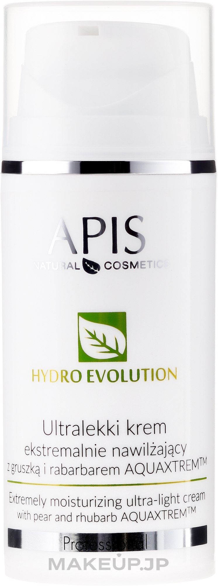Extremely Moisturizing Ultra-Light Cream with Pear and Rhubarb - APIS Professional Hydro Evolution Extremely Moisturizing Ultra-Light Cream — photo 100 ml