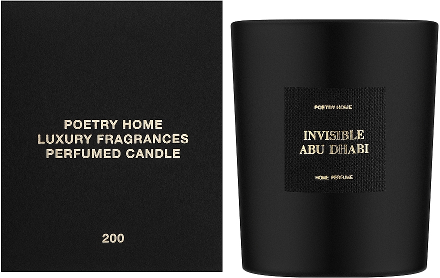 Poetry Home Invisible Abu Dhabi - Scented Candle — photo N2