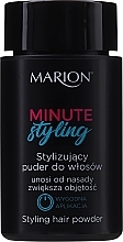 Hair Styling Powder, elastic - Marion Hair 1 Minute Styling Powder — photo N2