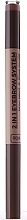 Brow Pencil - Wibo 2in1 Eyebrow System — photo N1