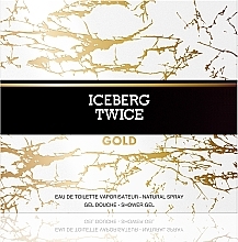 Iceberg Twice Gold - Set (edt/125ml + sh/gel/100ml) — photo N2