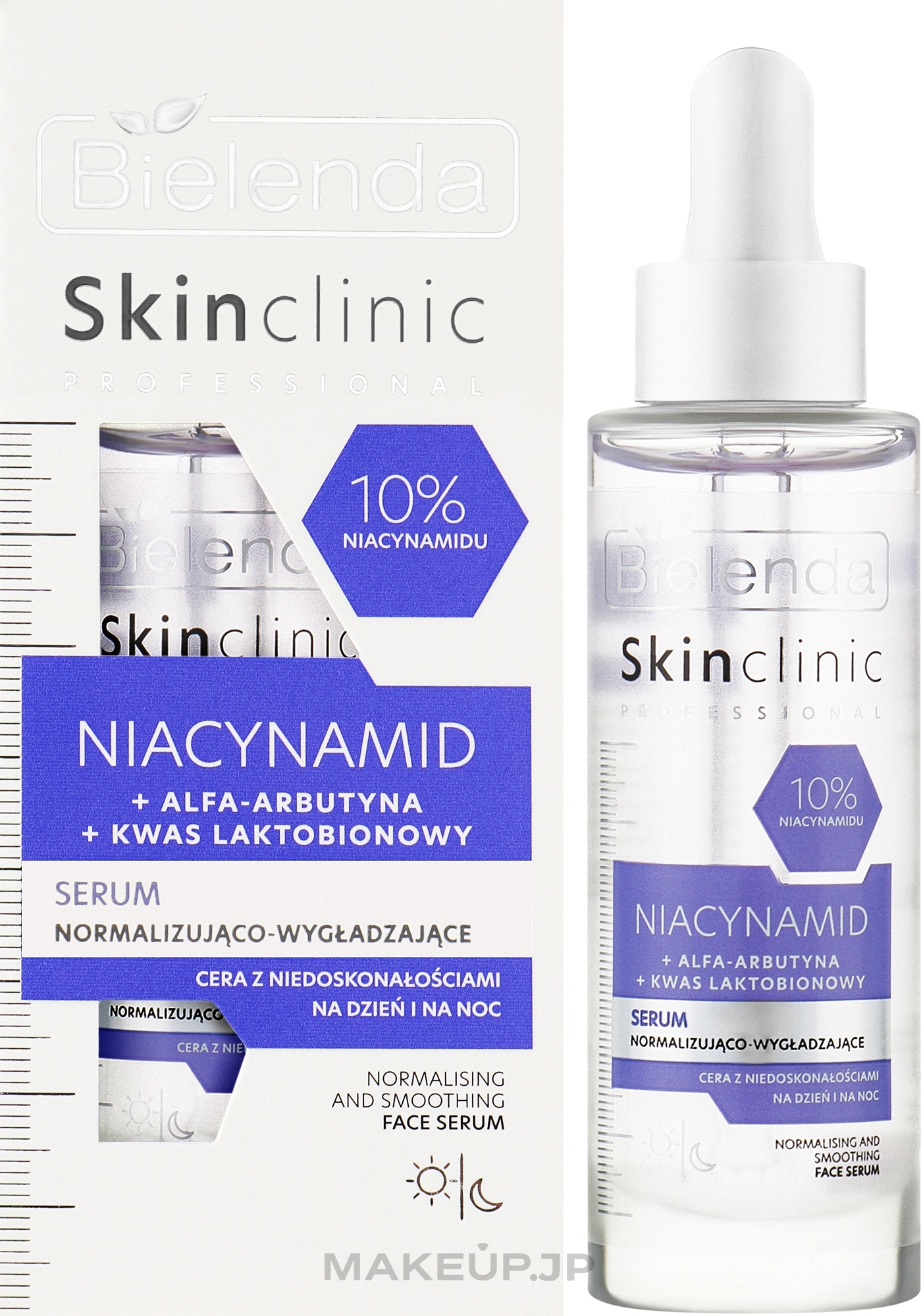 Normalizing & Smoothing Serum - Bielenda Skin Clinic Professional Niacynamid — photo 30 ml