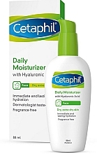 Fragrances, Perfumes, Cosmetics Moisturizing Day Cream with Hyaluronic Acid - Cetaphil Daily Moisturizer