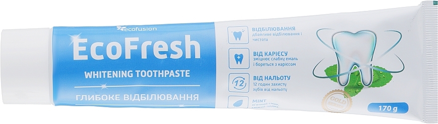 Toothpaste - Ecofusion EcoFresh Whitening Toothpaste — photo N19