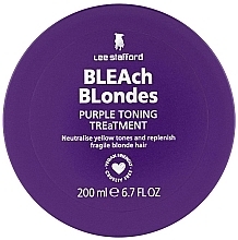 Fragrances, Perfumes, Cosmetics Anti-Yellow Toning Mask - Lee Stafford BLEAch Blondes Toning Mask Purple Reign